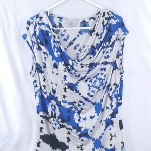 Worthington Tops - Worthington Sleeveless Draped Neck Top